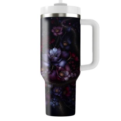 Midnight Garden Majesty  Tumbler Cups