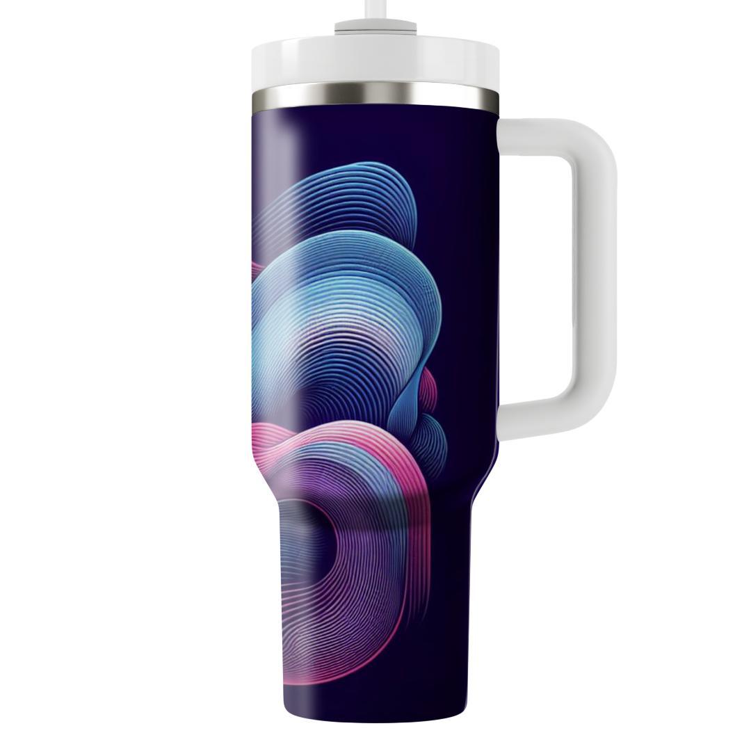 Ethereal Waves  Travel Tumblers