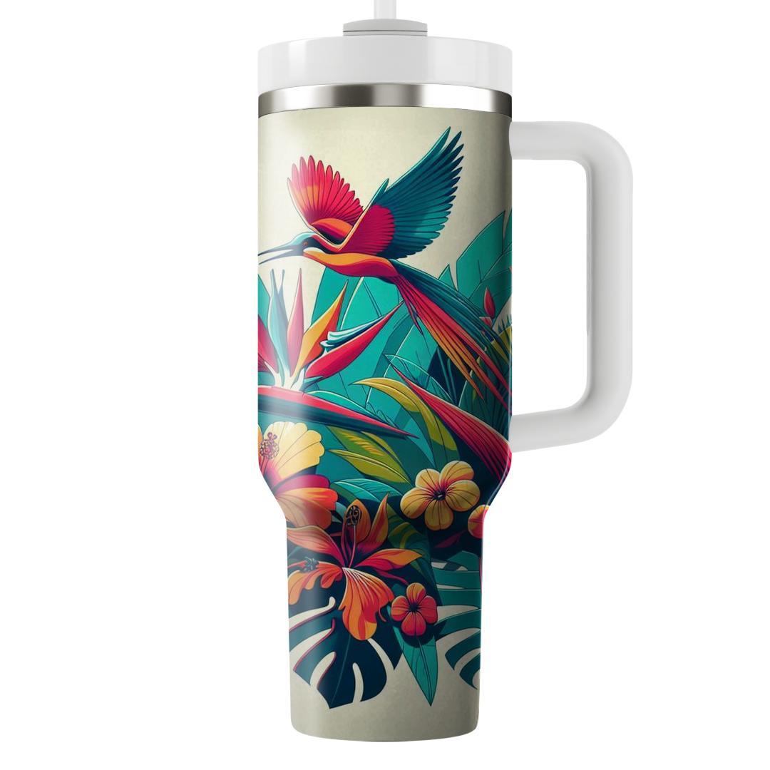 Tropical Jungle Fiesta  Unique Tumblers
