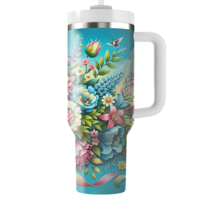 Whimsical Garden - May Day  Decorative Tumblers