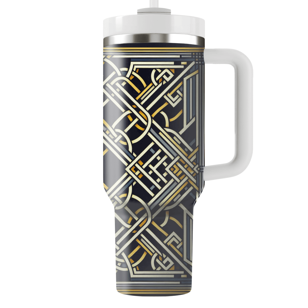 Art Deco Lines  Insulated Tumblers