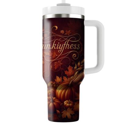 Embers Of The Past - Thanksgiving Reflections  Tumblers With Lids