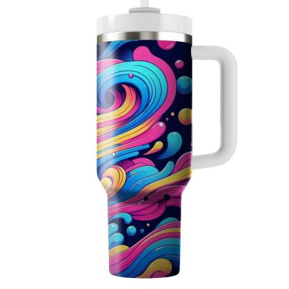  Swirls  Personalized Tumblers