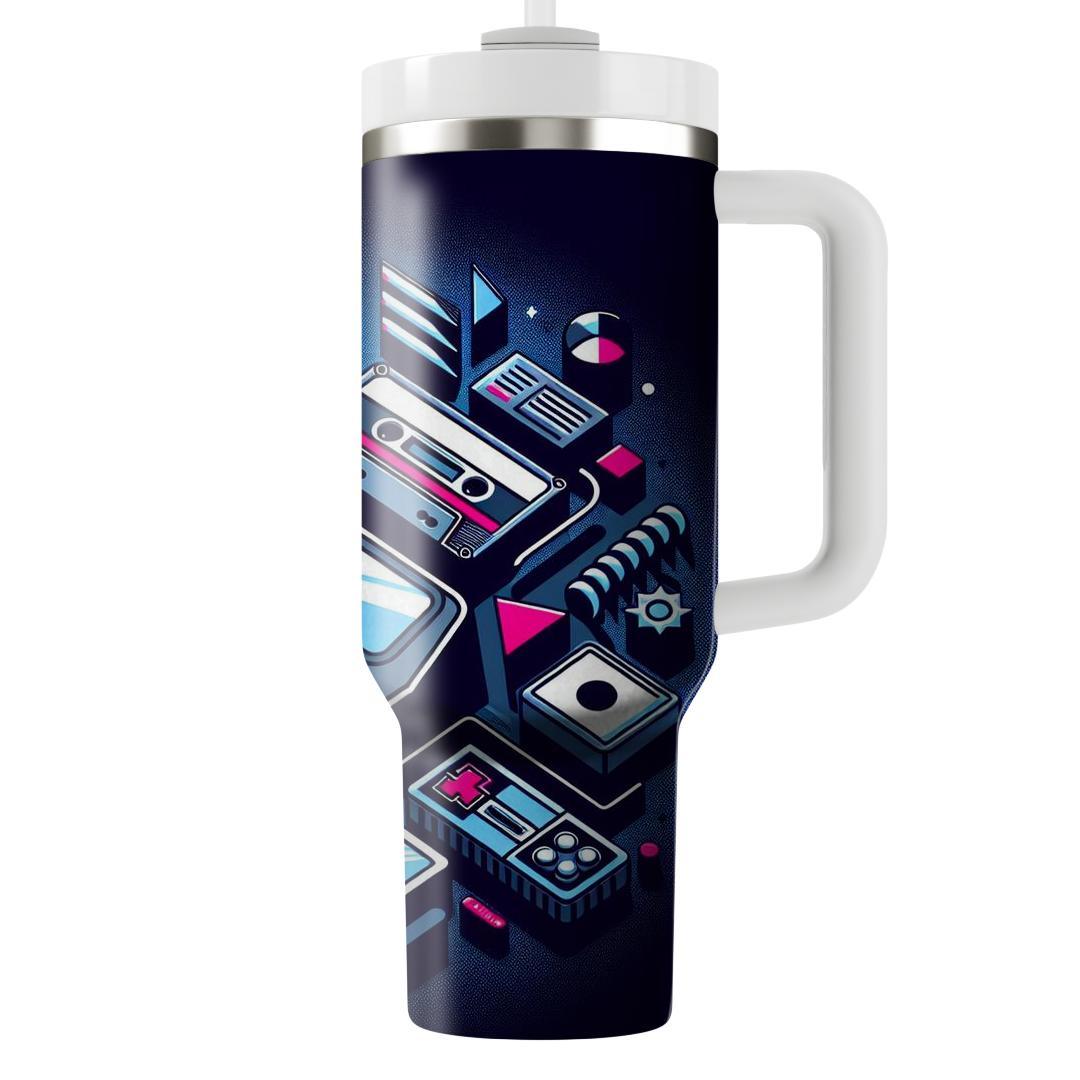 80s Tech Nostalgia  Insulated Tumblers