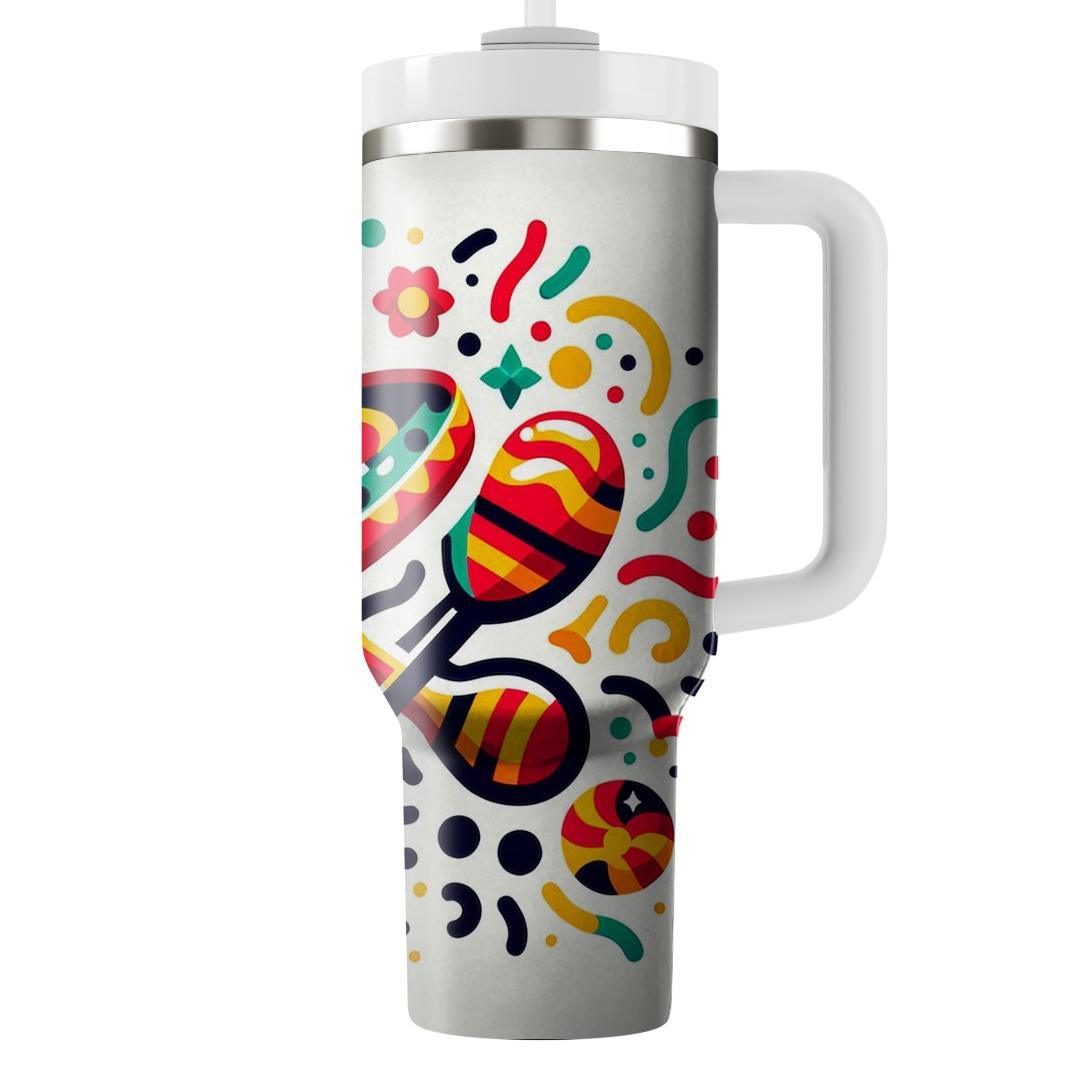 Fun Fiesta Celebration  Personalized Tumblers
