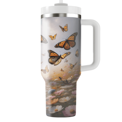 Monarch Butterfly Bliss  Tumblers With Lids