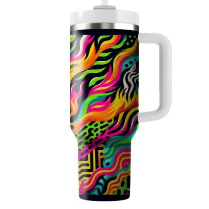 Radical Animal Prints  Personalized Tumblers