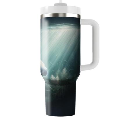 Gentle Giant Manatee  Travel Tumblers