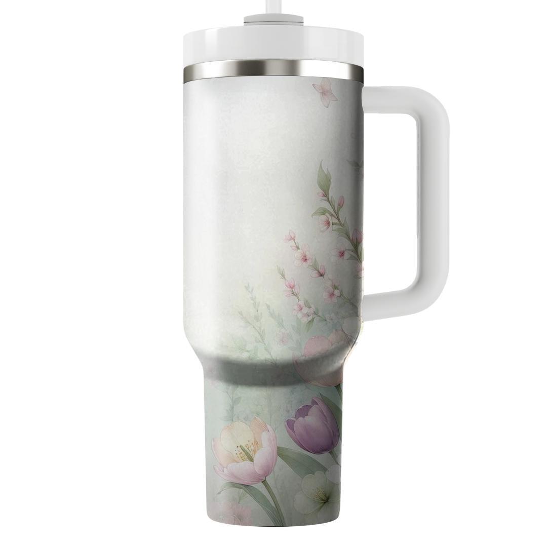Fresh Spring Awakening  Tumblers With Lids