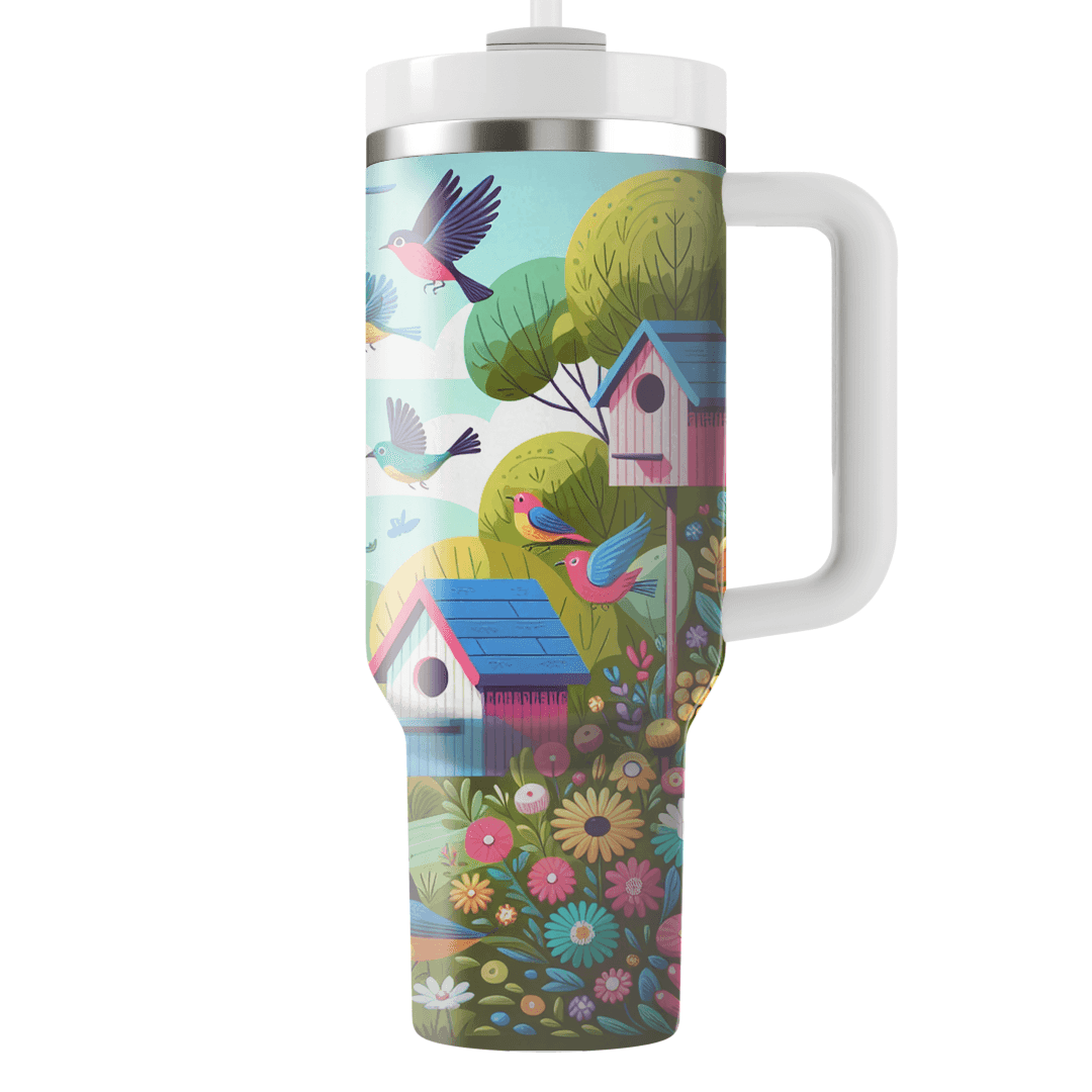 Charming Birdhouse  Custom Tumblers