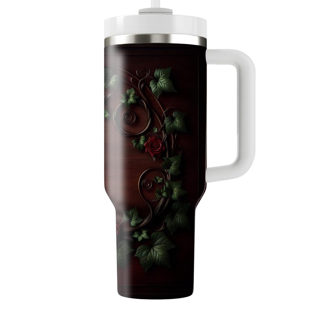 Enchanted Rosewood  Tumbler Cups