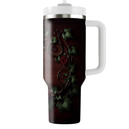 Enchanted Rosewood  Tumbler Cups