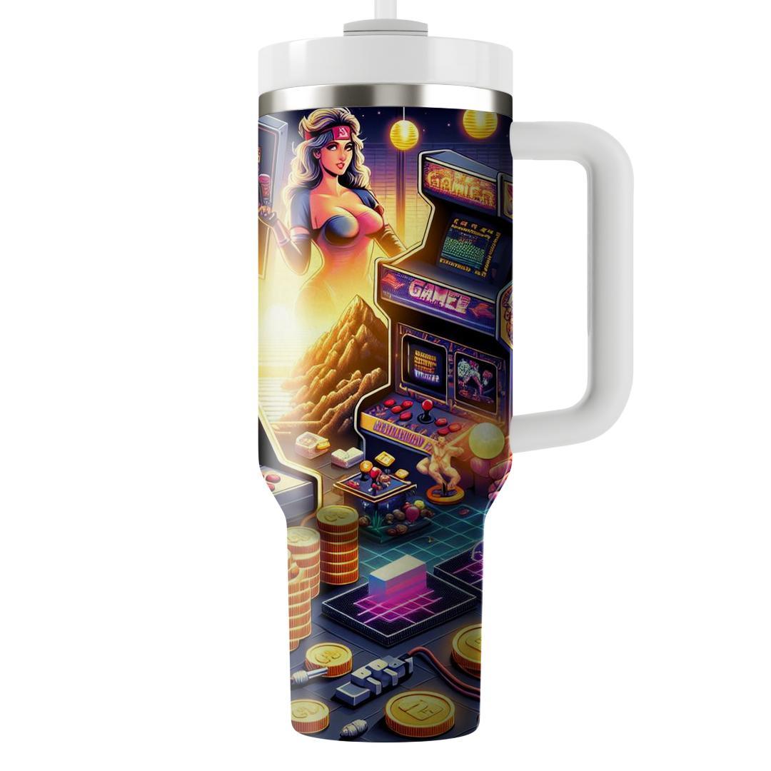 Dynamic 80s Arcade  Tumbler Cups