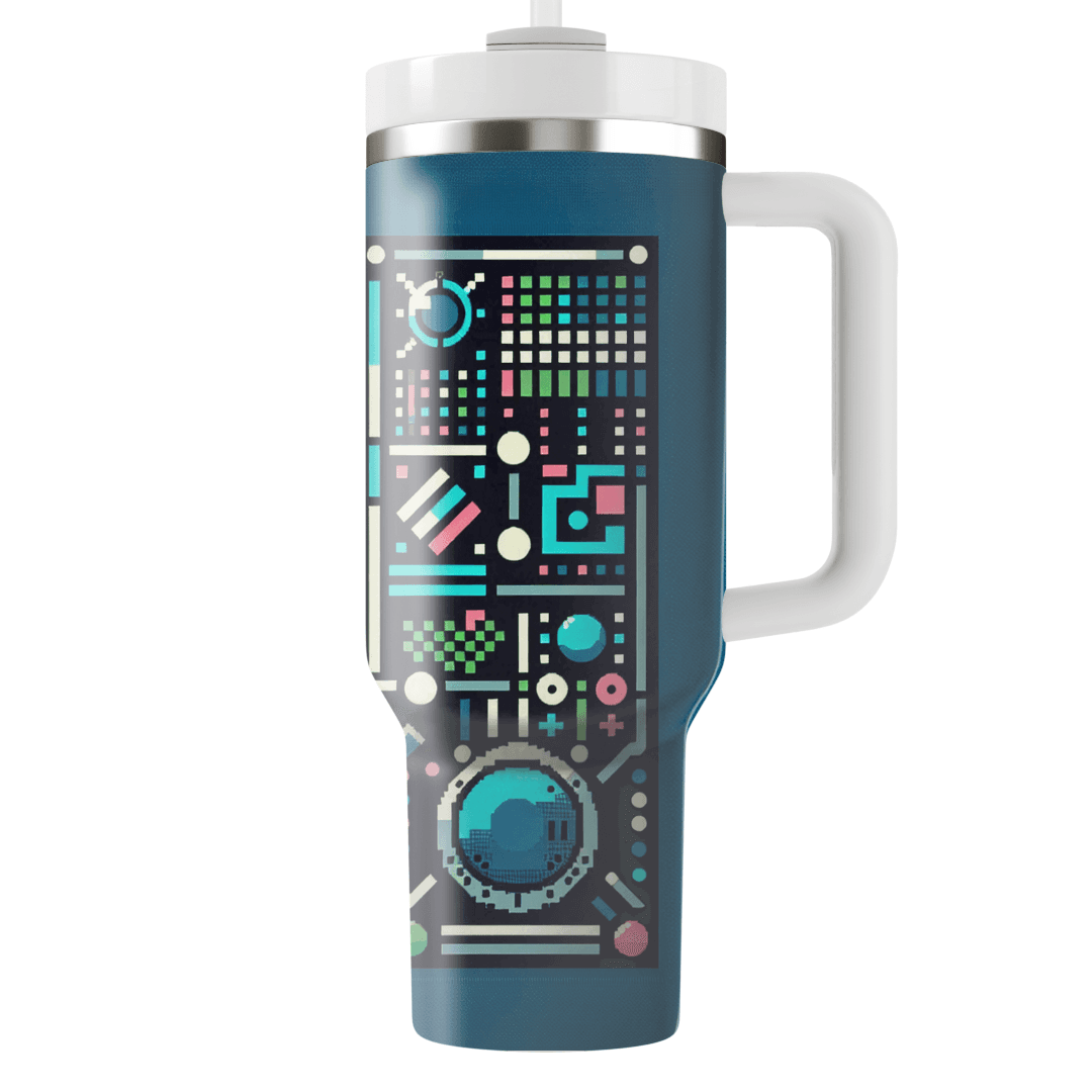 Electric Grid  Tumbler Cups