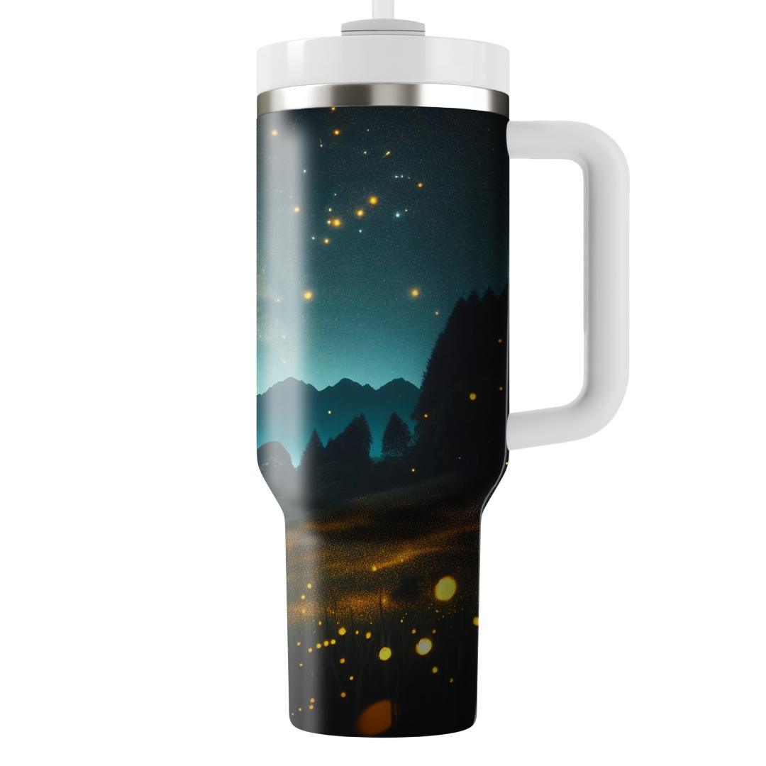 Magical Firefly Night  Travel Tumblers