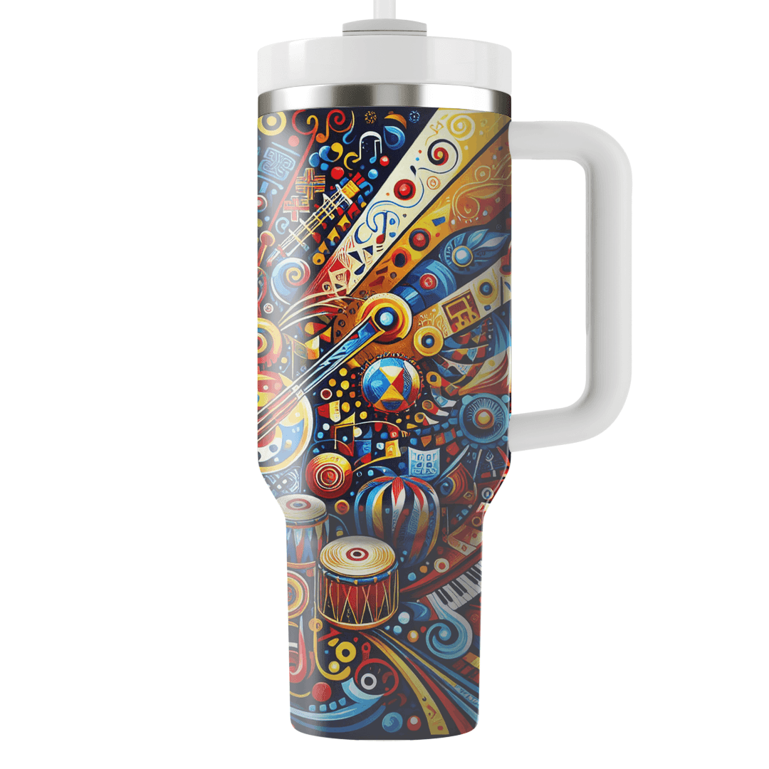 Festival Of Sounds - A Musical Celebration  Decorative Tumblers