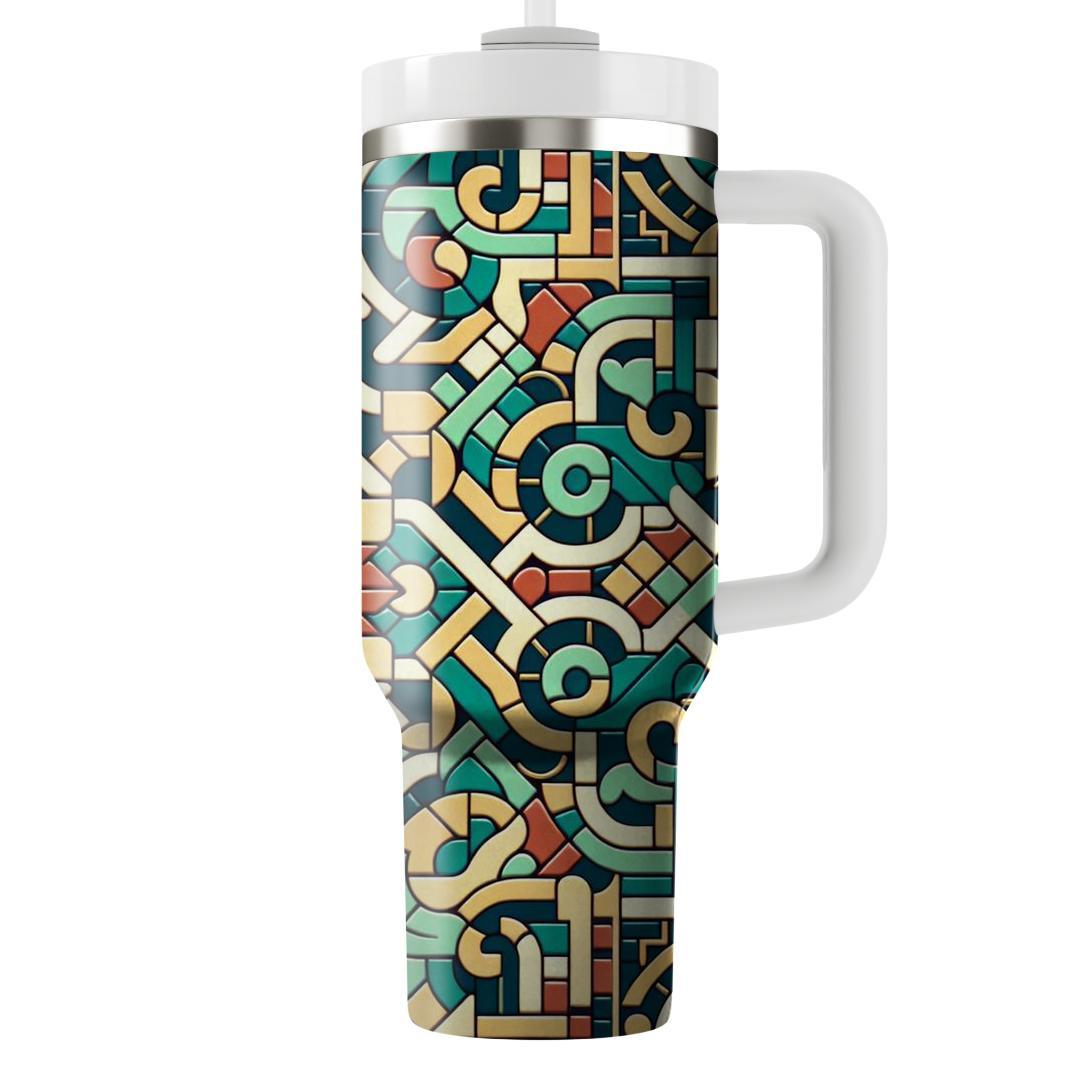 Mosaic Tile  Insulated Tumblers
