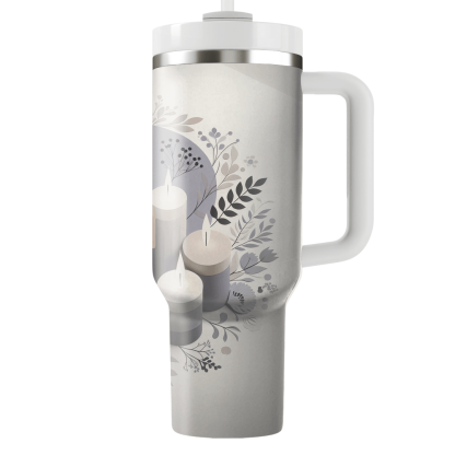 Reverie Of Remembrance - All Souls Day  Decorative Tumblers