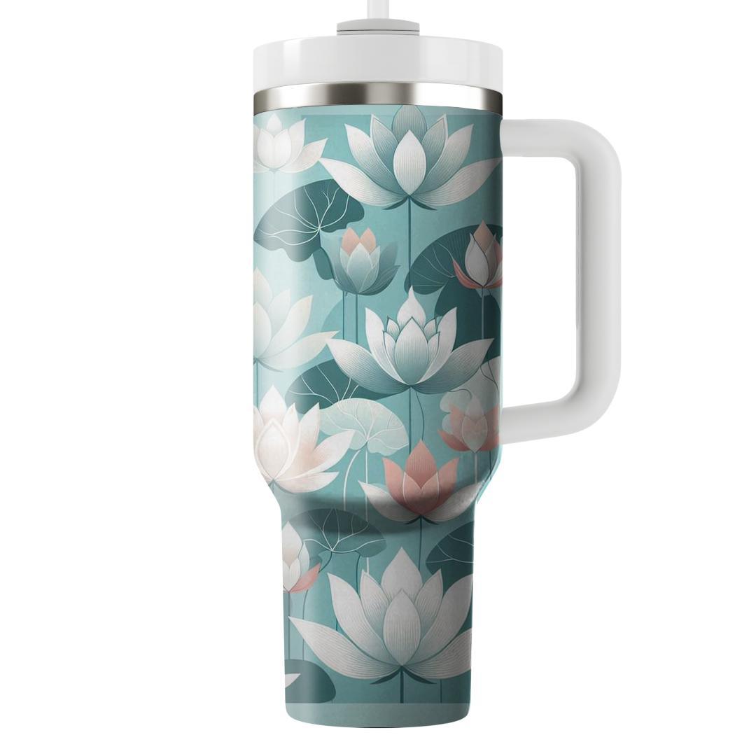 Pristine Lotus Serenity  Tumblers For Gifts