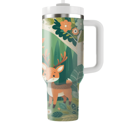 Charming Woodland Creatures  Tumblers For Gifts