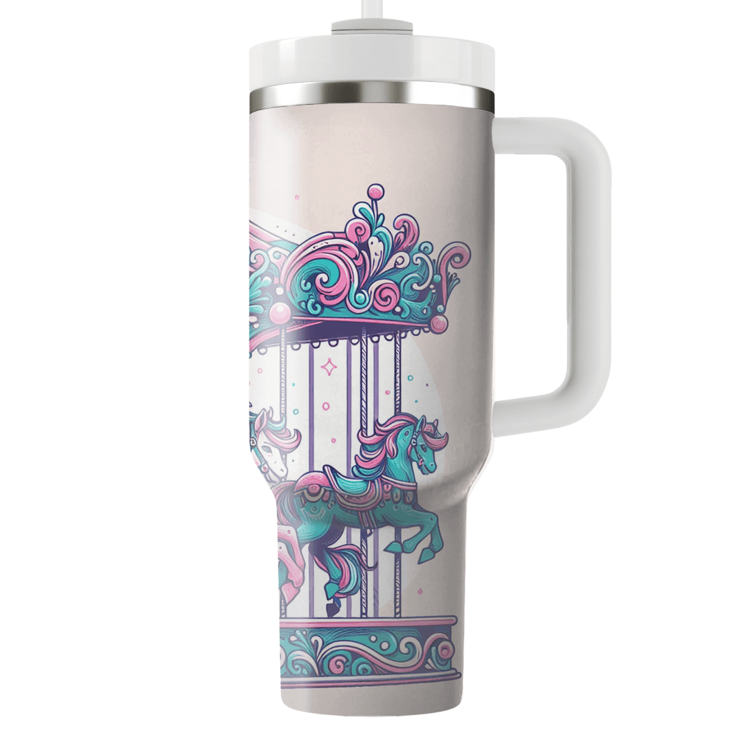 Charming Carousel Travel Tumblers