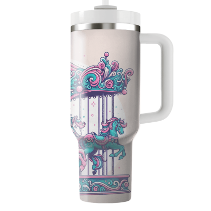 Charming Carousel Travel Tumblers