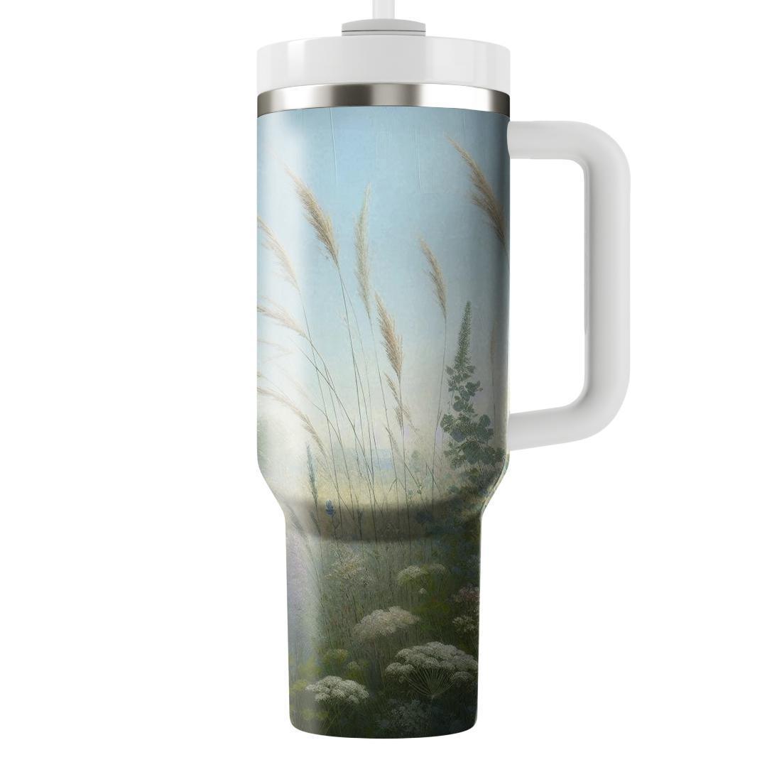 Breezy Summer Fields  Travel Tumblers