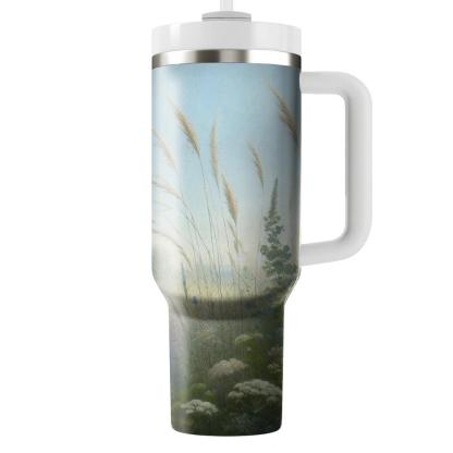 Breezy Summer Fields  Travel Tumblers