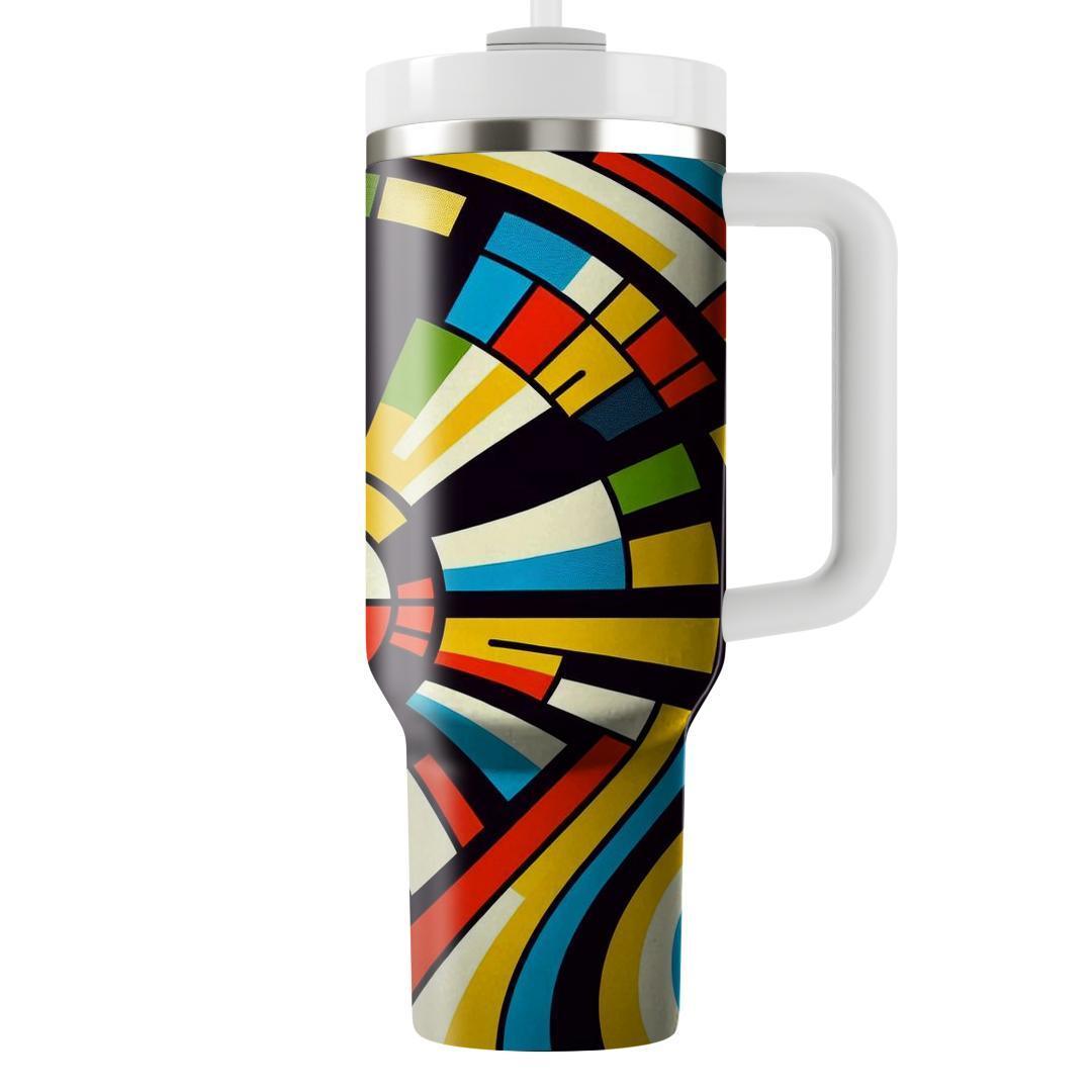 Retro Color Wheel  Tumblers For Gifts