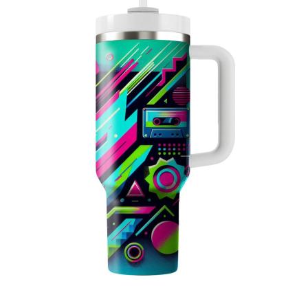 Funky Fresh 80s  Personalized Tumblers