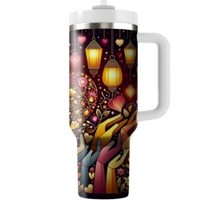 Lights Of Unity - Unity Day  Tumblers With Lids