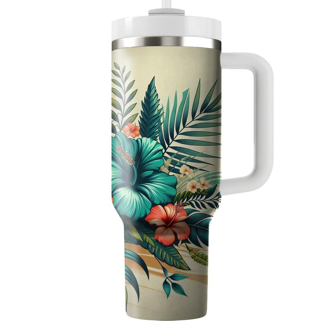 Floral Safari Adventure  Unique Tumblers
