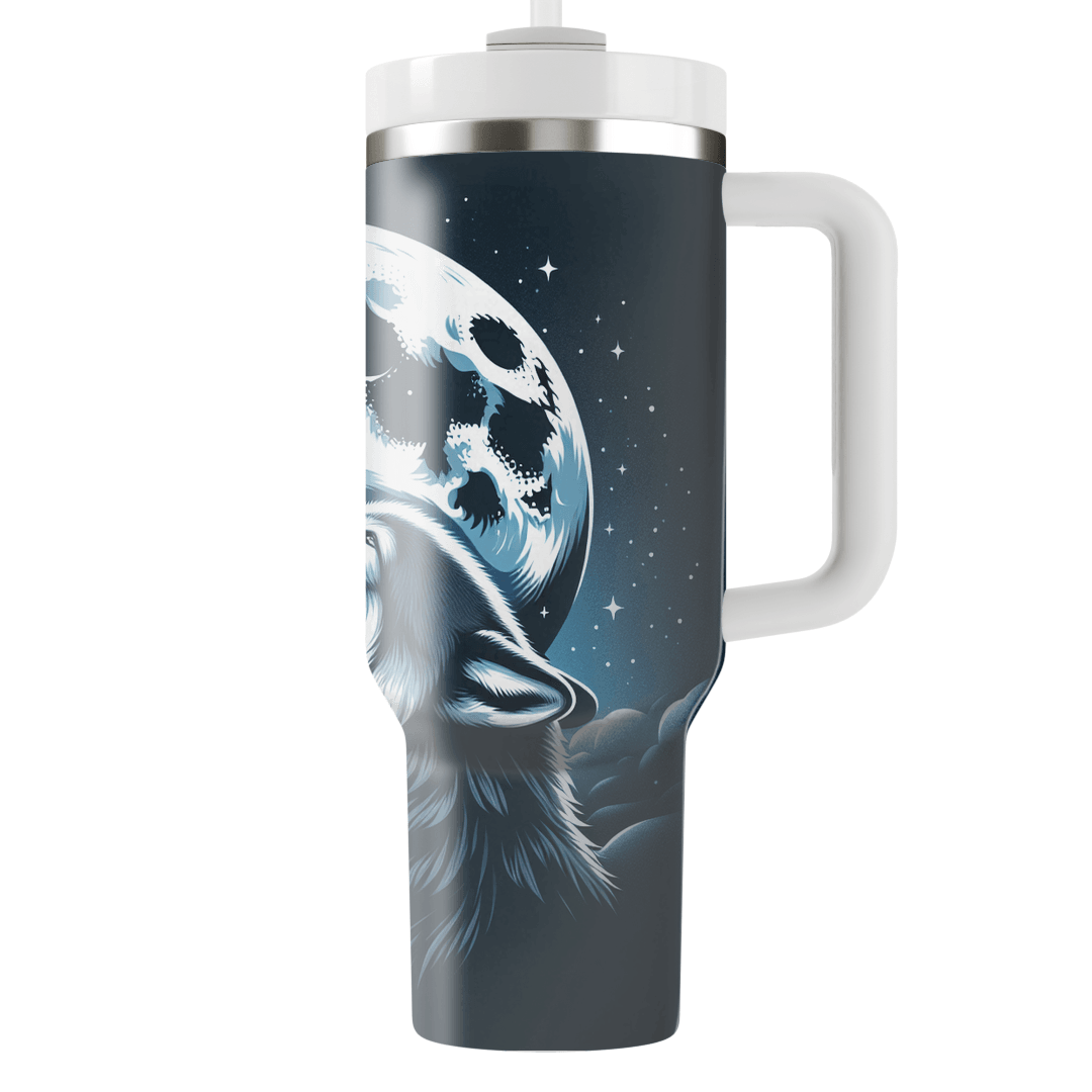 Mystical Wolf Howl  Tumblers For Gifts