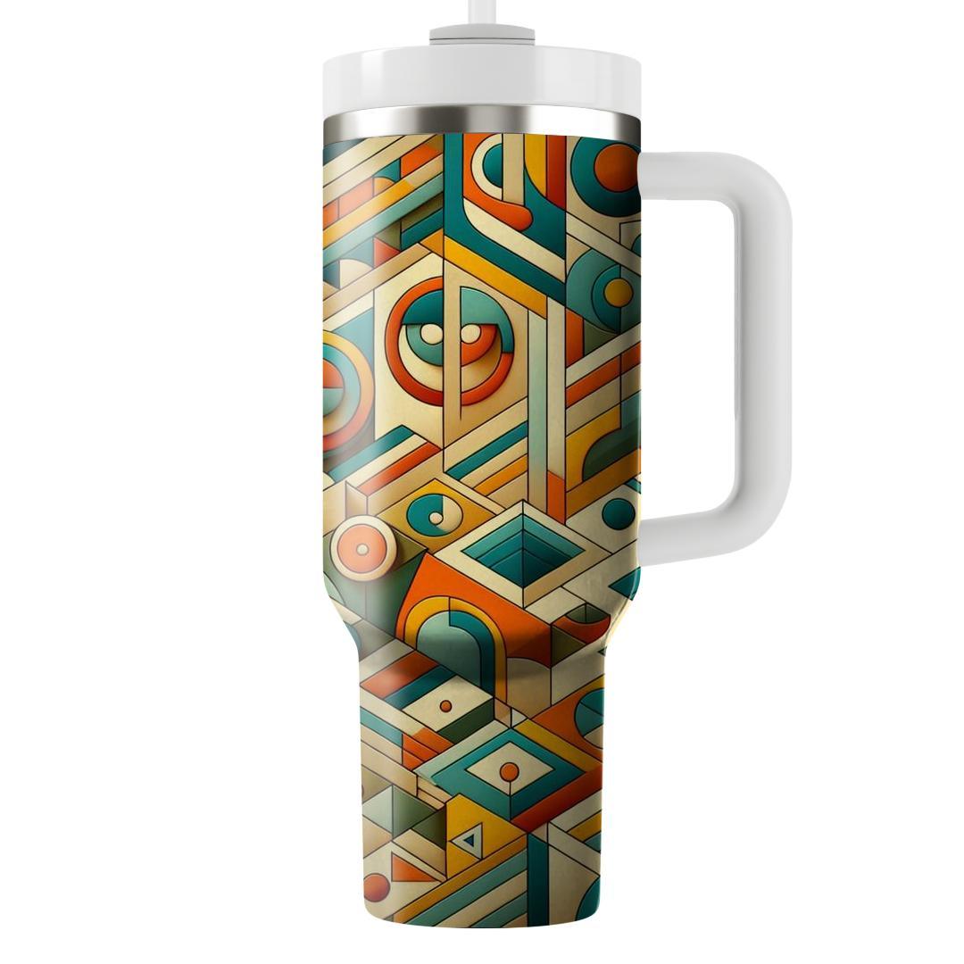 Geometric Harmony  Unique Tumblers