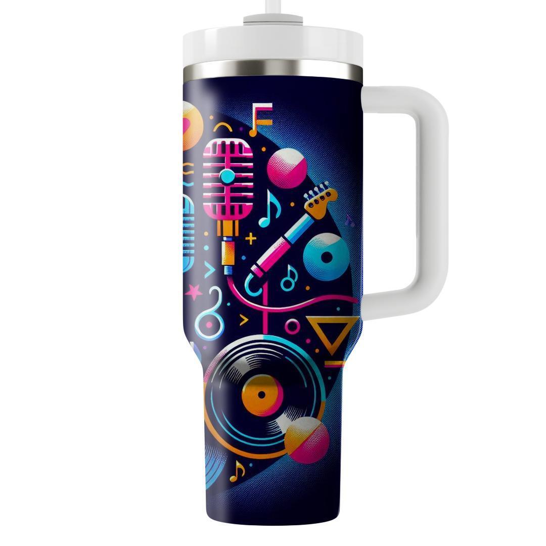 Classic 80s Music Icons  Personalized Tumblers