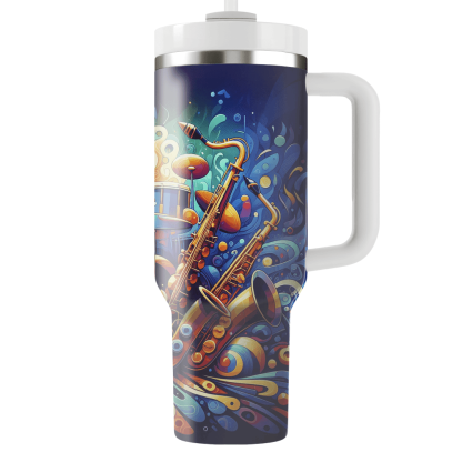 Jazzy Jazz Night  Tumbler Cups