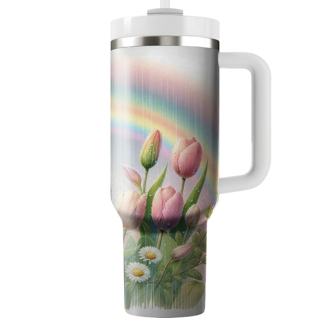 Springtime Rainfall  Tumbler Cups