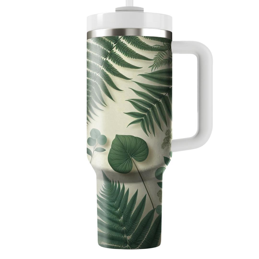 Elegant Foliage  Unique Tumblers