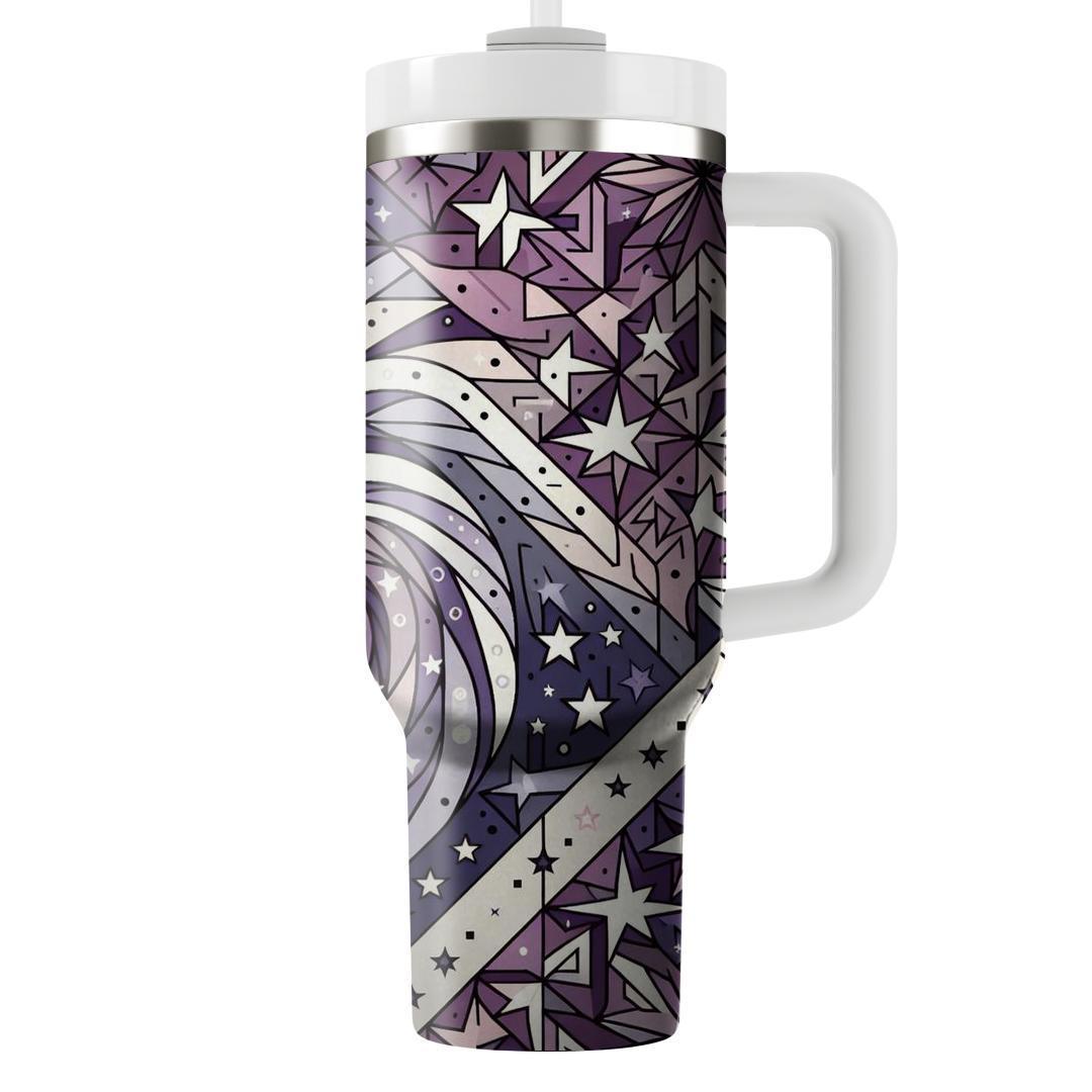 Spiraled Star Path  Tumblers For Gifts