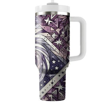 Spiraled Star Path  Tumblers For Gifts