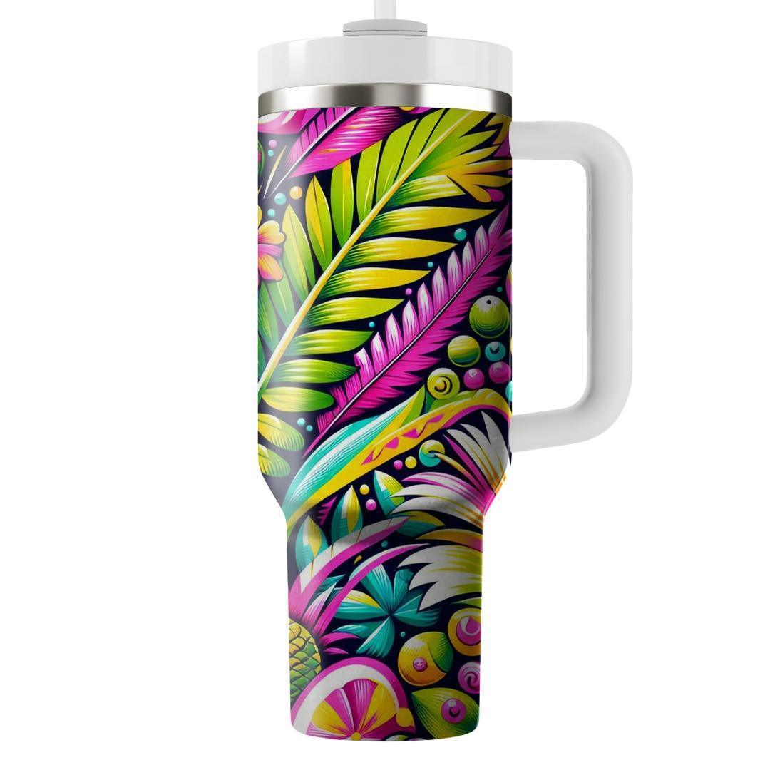 Tropical Summer  Travel Tumblers