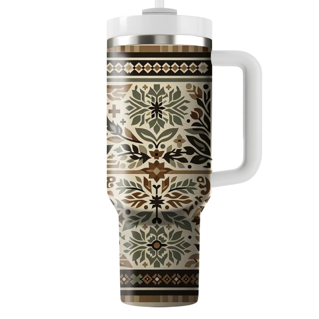 Rustic Country Plaid  Insulated Tumblers