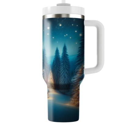 Winter Nights Cozy  Tumbler Cups