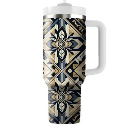 Art Deco Geometric Bloom  Tumblers For Gifts