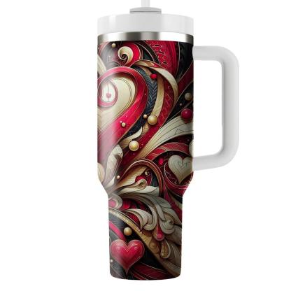 Reimagined Elegance - Valentine’s Day Love  Tumblers With Lids