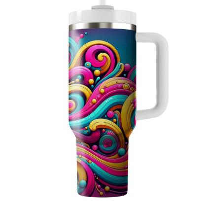  Swirl  Personalized Tumblers