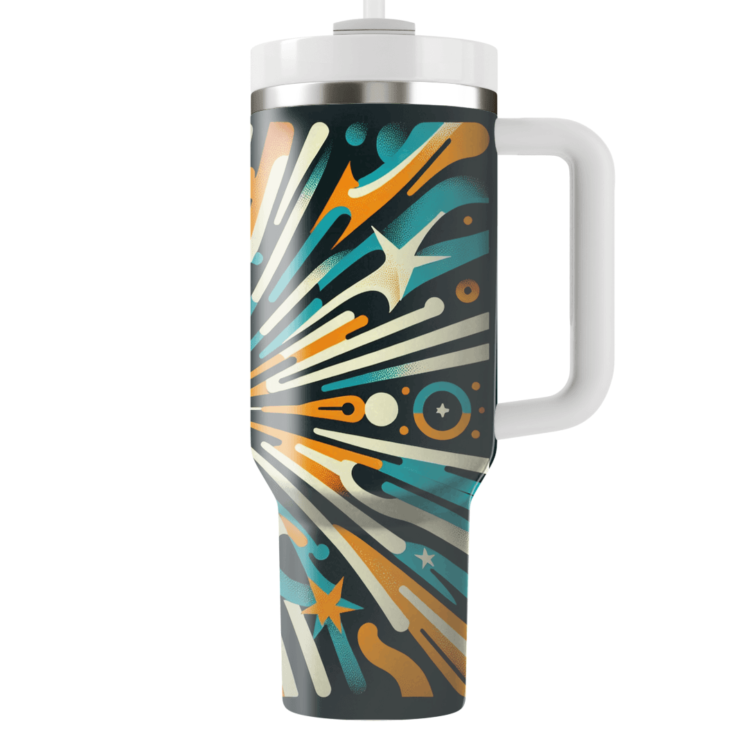Retro Starburst Delight  Custom Tumblers
