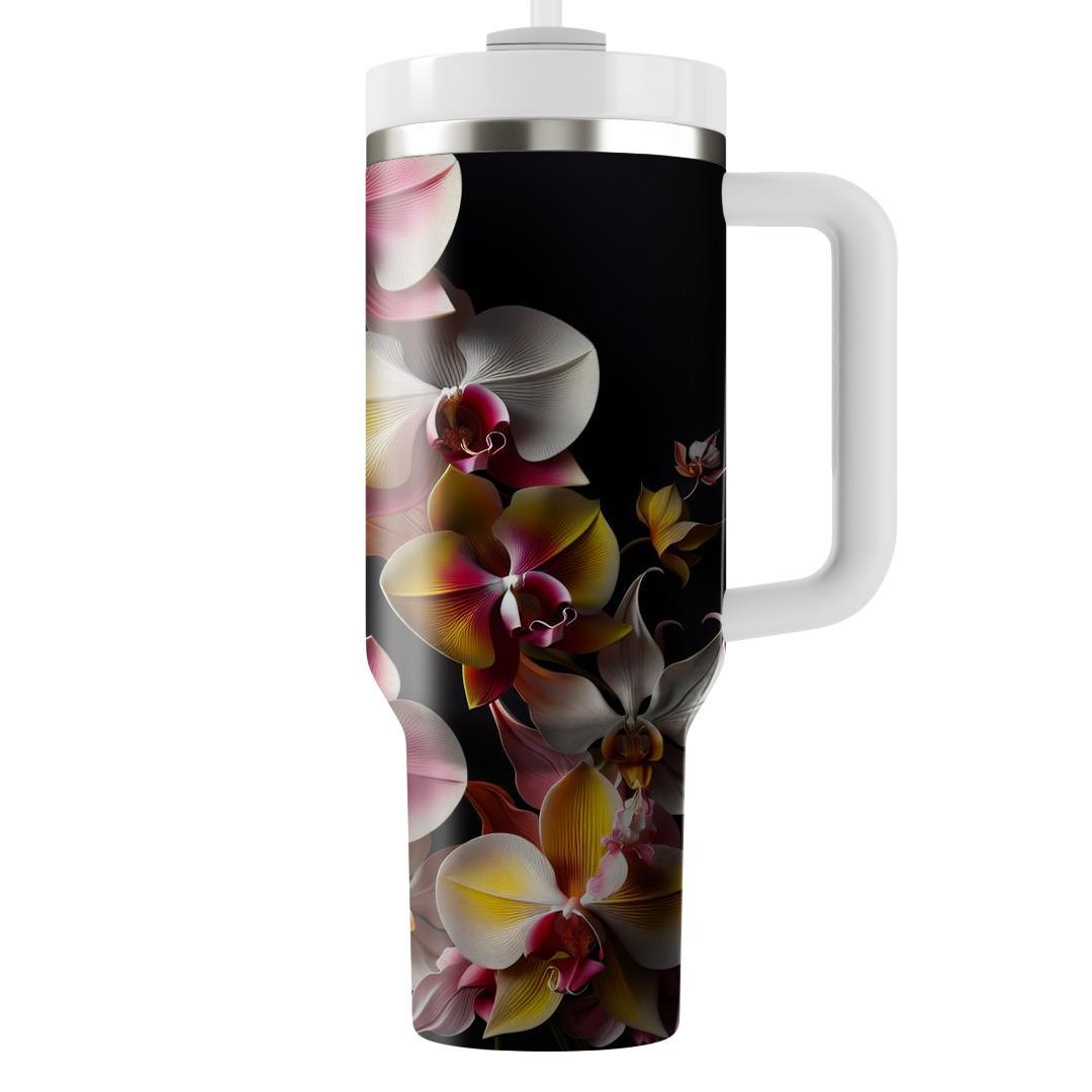 Exotic Orchid Serenade  Tumbler Cups