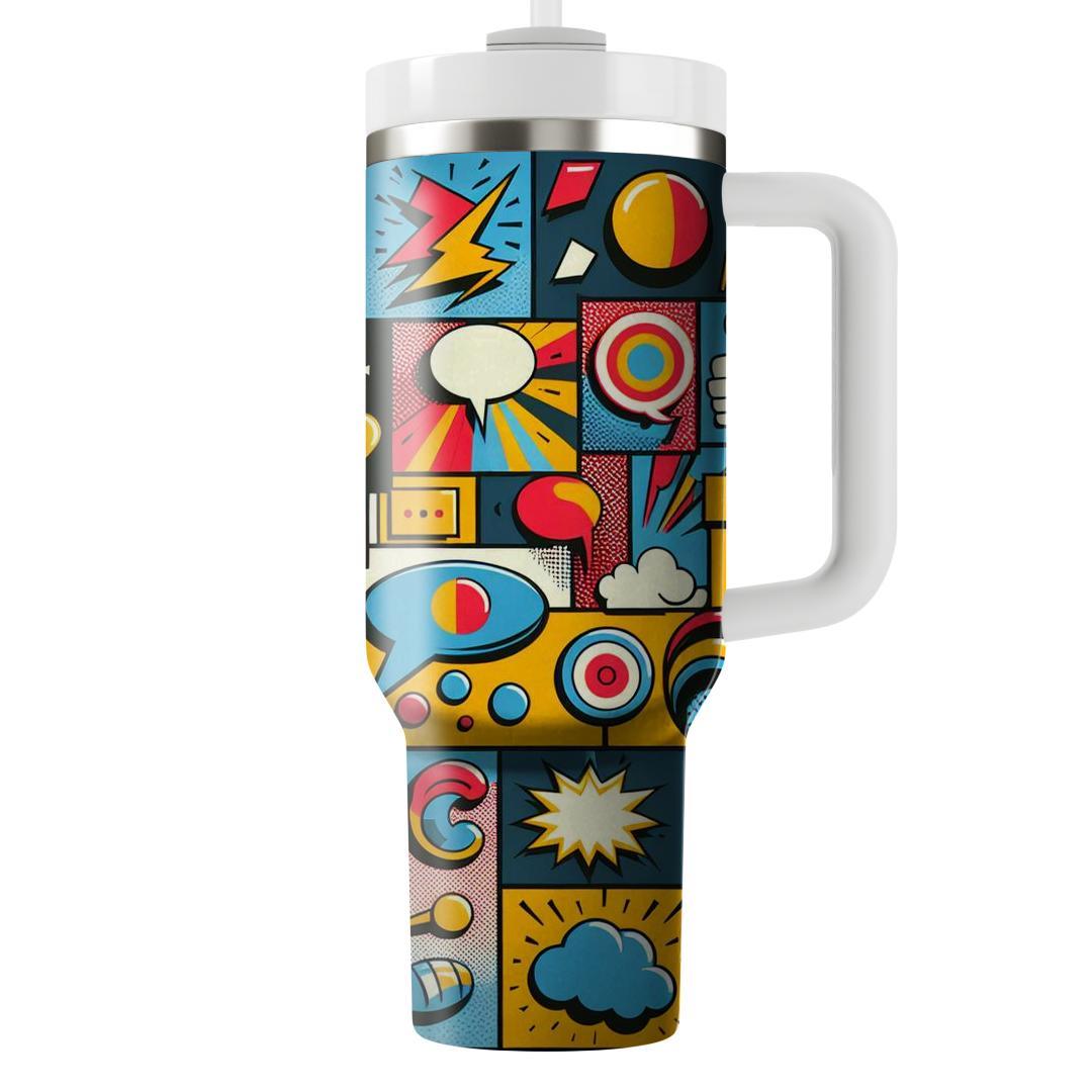 Classic Pop Art  Tumbler Cups