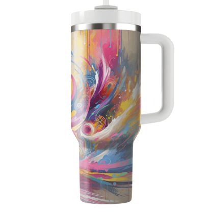 Enchanted Revelry - Holi Color Explosion  Decorative Tumblers